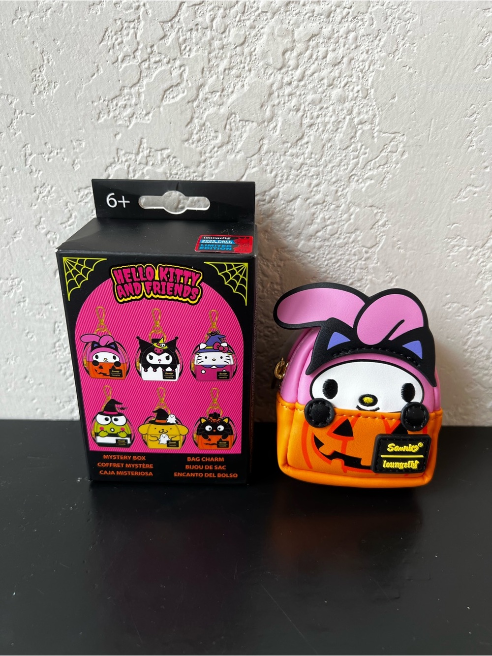 Loungefly NYCC 2025 Hello Kitty & Friends Halloween Blind Bag Charm - My Melody